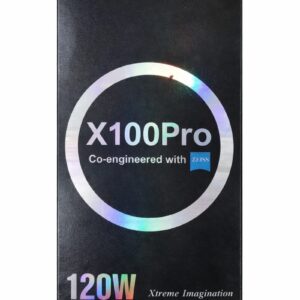 Vivo X100 Pro 120W Flash Charger box with ultra fast charging and ZEISS co-engineered branding
